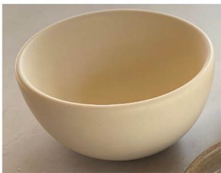 Cream Stoneware Bowl